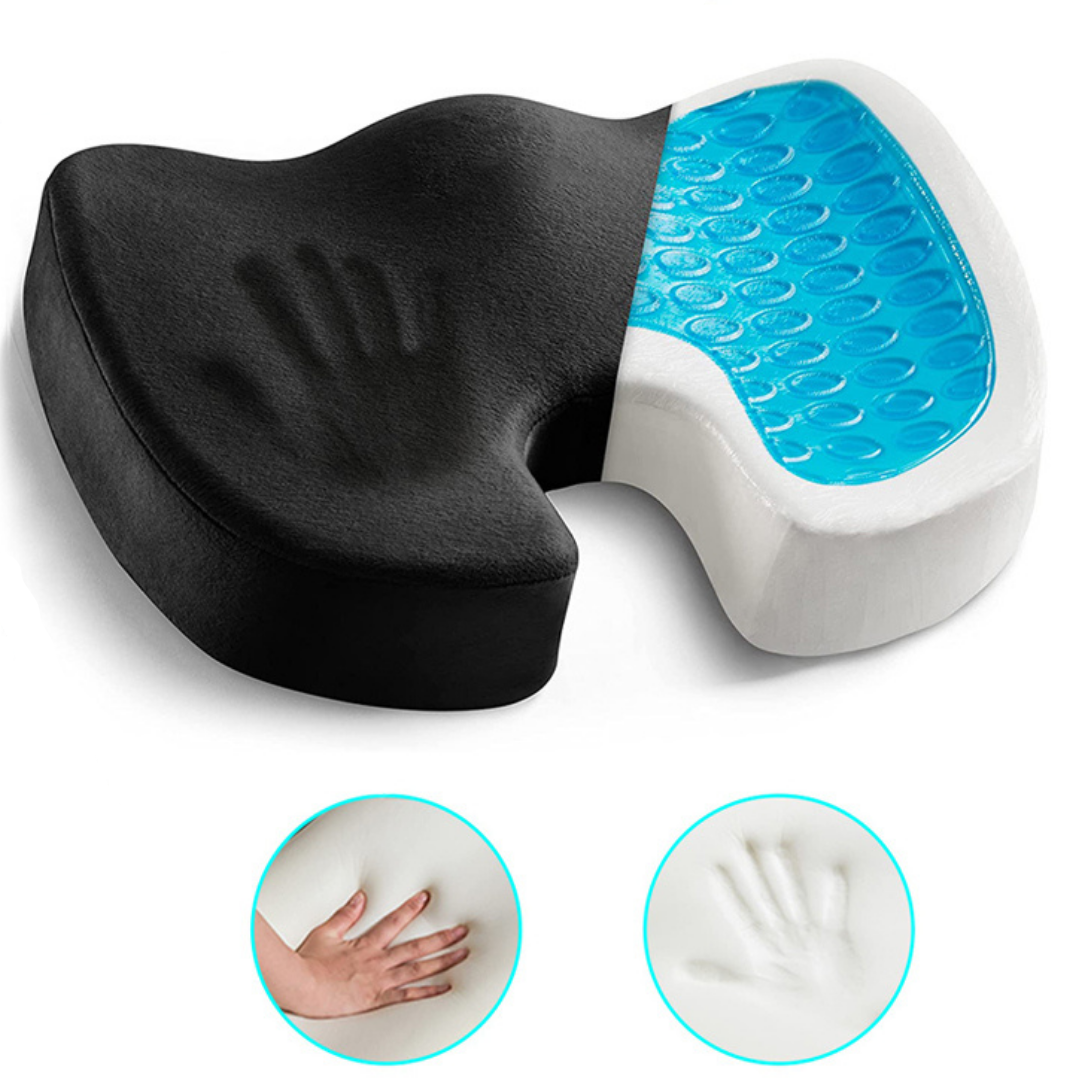 ComfortBoost™ - Het Ultieme Ergonomische Zitkussen voor Pijnvrij Zitten